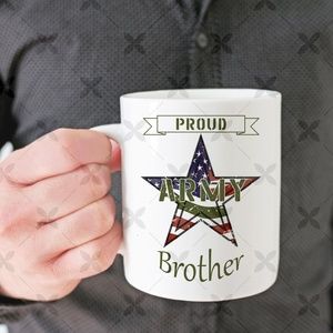 Proud Army Brother Mug